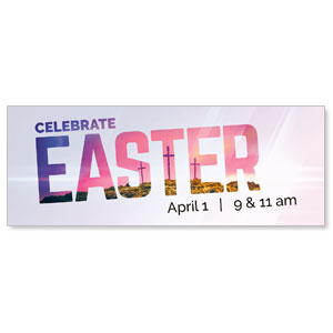 Easter At Calvary - 3x8 ImpactBanners