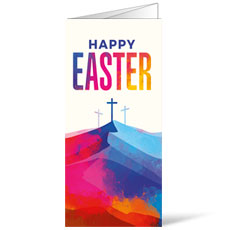 Colorful Easter Crosses 