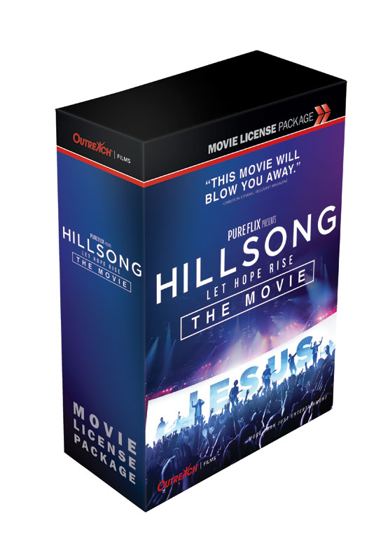 Movie License Packages, Films, Hillsong Let Hope Rise Movie Event Pkg Standard, 100 - 1,000 people  (Standard)