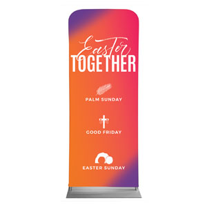 Easter Together Hues 2'7" x 6'7" Sleeve Banners