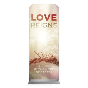 Love Reigns 2'7" x 6'7" Sleeve Banners