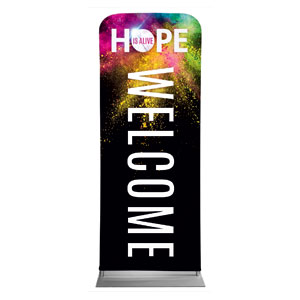 Hope Is Alive Powder 2'7" x 6'7" Sleeve Banners