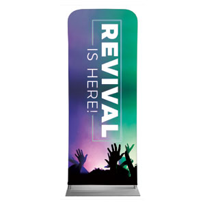 Revival is Here 2'7" x 6'7" Sleeve Banners