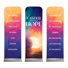 Colorful Open Tomb Triptych 