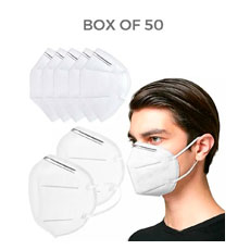 KN95 Certified Face Mask - Five Layer Protection - Box of 50 