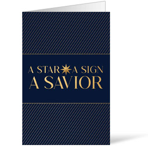 A Star A Sign A Savior Bulletins 8.5 x 11