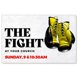 CMU The Fight Yellow Gloves 4/4 ImpactCards