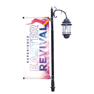 Easter Revival Light Pole Banners