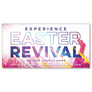 Easter Revival 11" x 5.5" Oversized Postcards