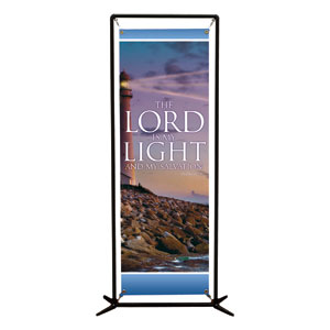 Lord Is My Light 2' x 6' Banner