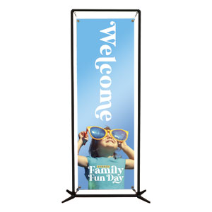 Summer Family Fun Day 2' x 6' Banner