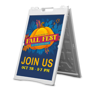 Fall Fest Leaves 2' x 3' Street Sign Banners