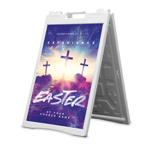 Experience Easter 2' x 3' Street Sign Banners