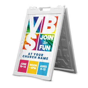 VBS Squares 2' x 3' Street Sign Banners