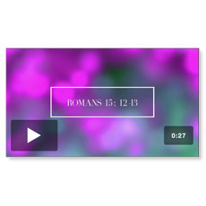 Romans 15:12-13 Scripture 